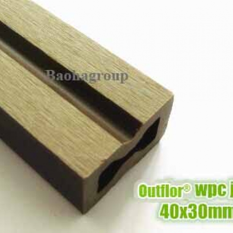 Thanh hộp gỗ nhựa WPC OBM40-30A